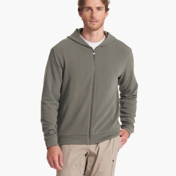 Vouri Other - Vouri Performance Waffle Zip Hoodie